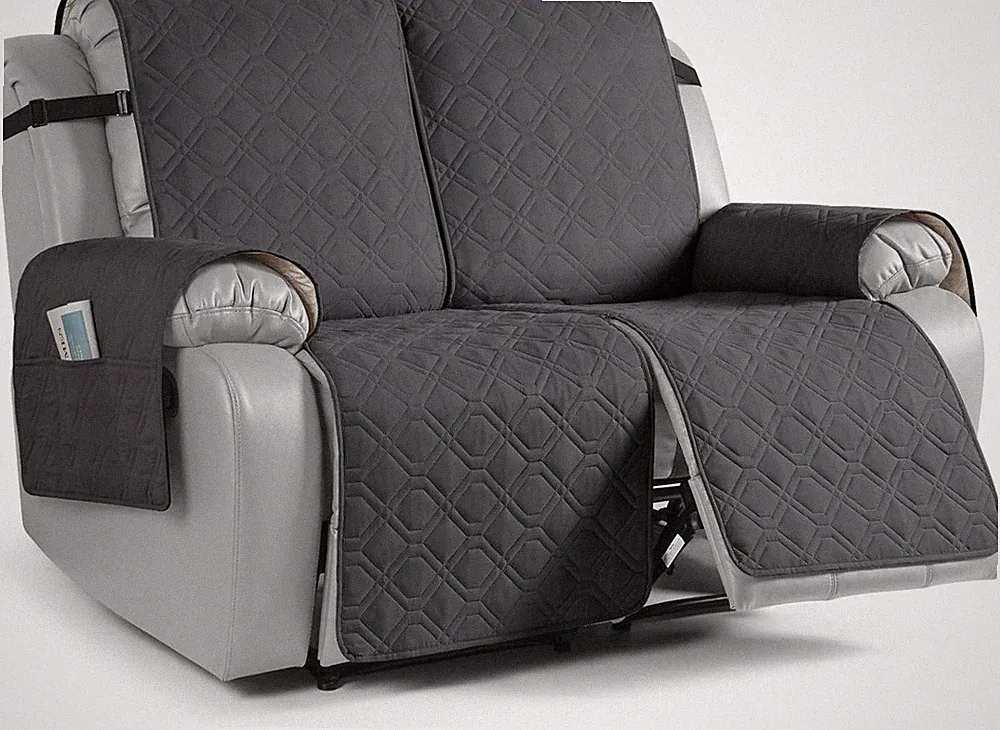 Waterproof Recliner Loveseat Cover - Washable Non-Slip Protector for Pets